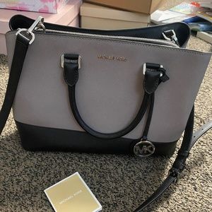 Grey Michael Kors Purse